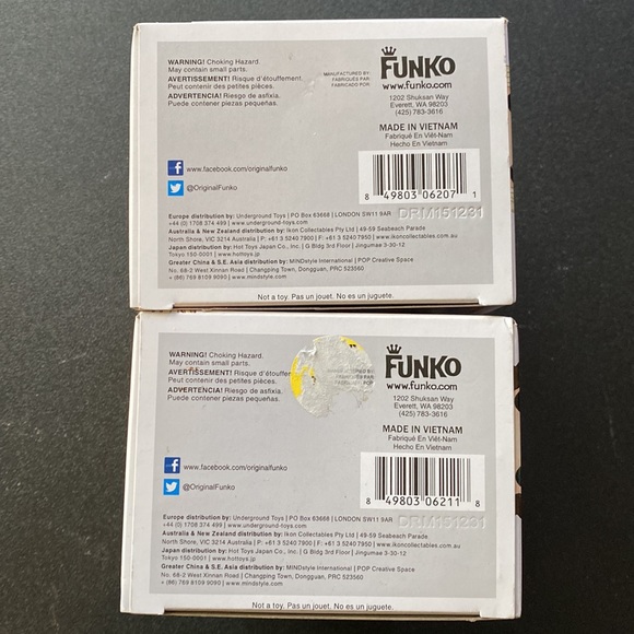 Doctor Who Rose Tyler and Sarah Jane Pop figures. 2 Rare figures. NIB - Picture 7 of 7